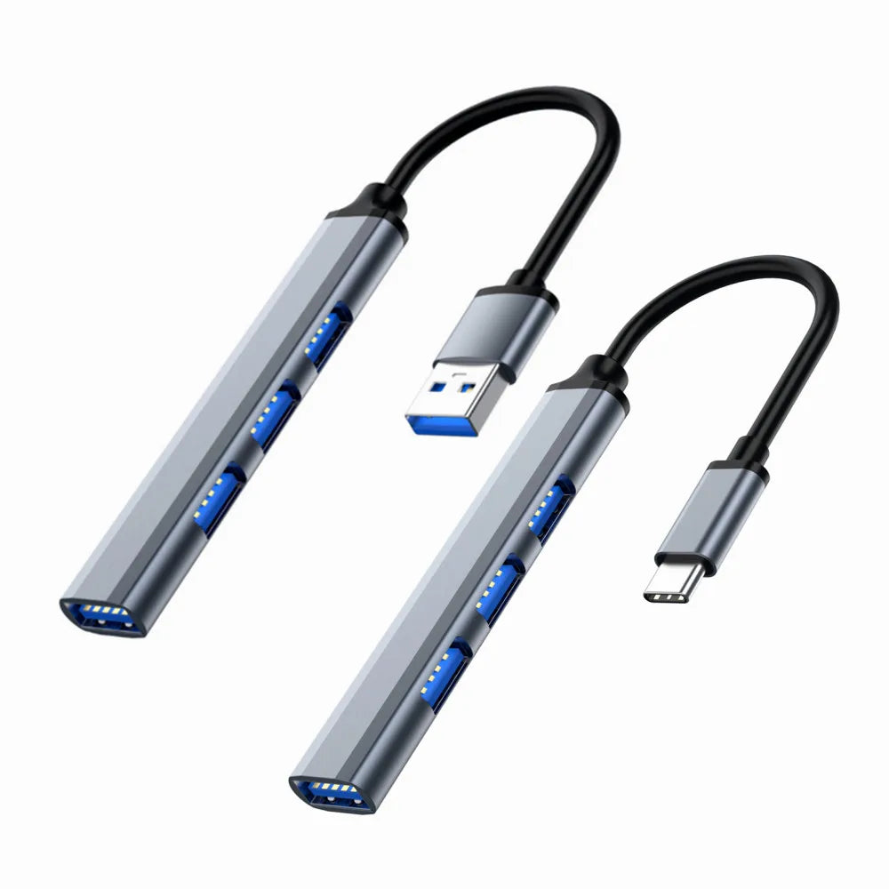 USB Type C HUB 3.0 3.1 4 Port Multi USB Splitter Adapter