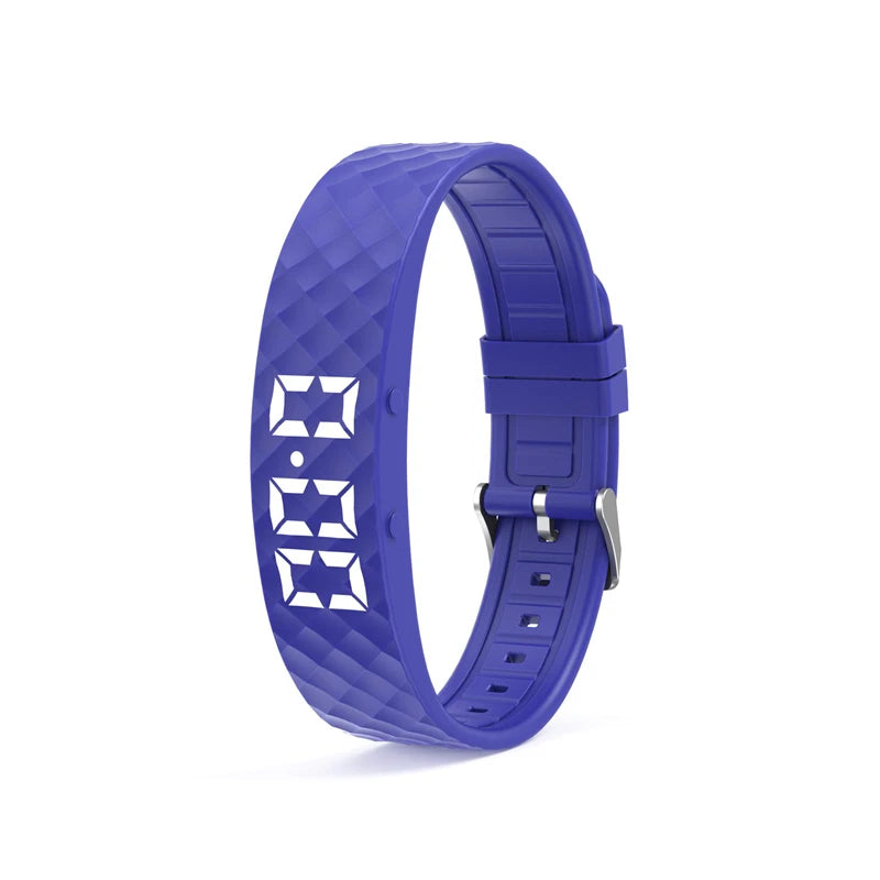 Intelligent Multi-Functional Wristband Fitness Bracelet