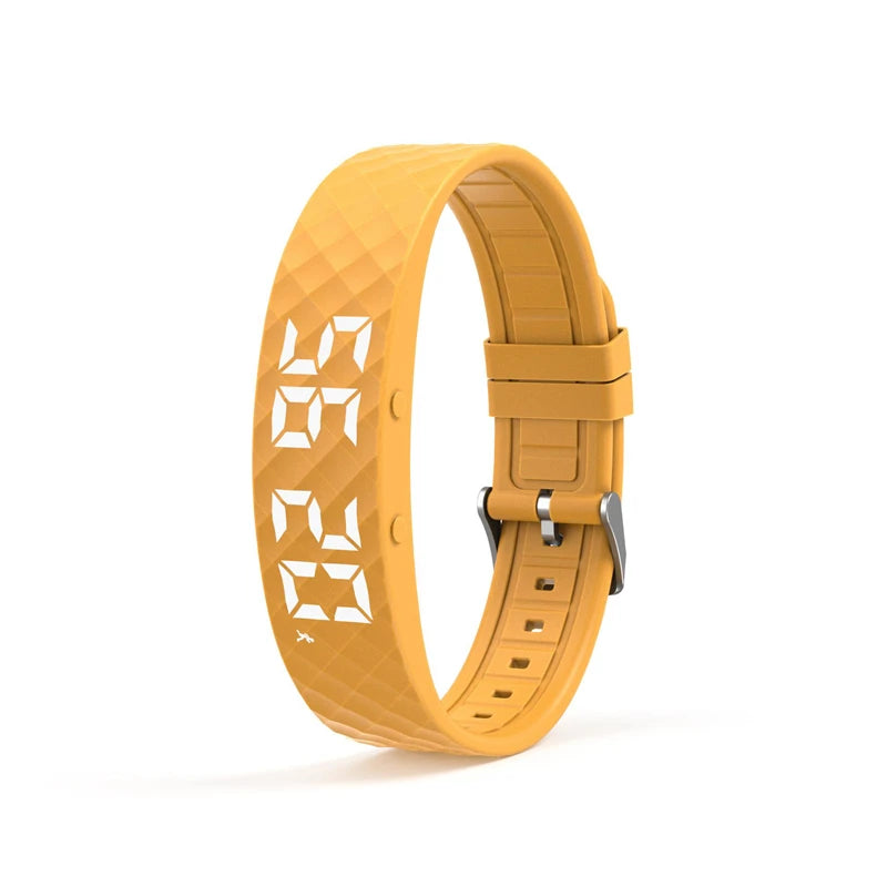Intelligent Multi-Functional Wristband Fitness Bracelet