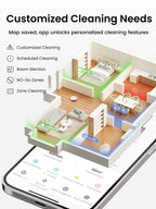 M2 Pro LDS Robot Vacuum And Mop Combo