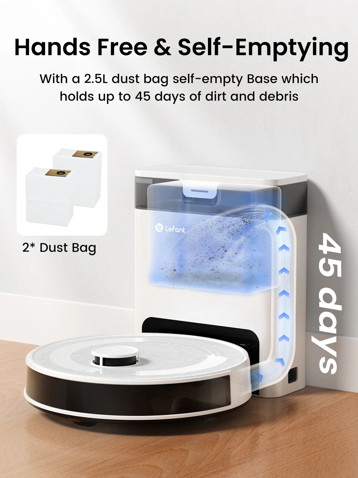 M2 Pro LDS Robot Vacuum And Mop Combo