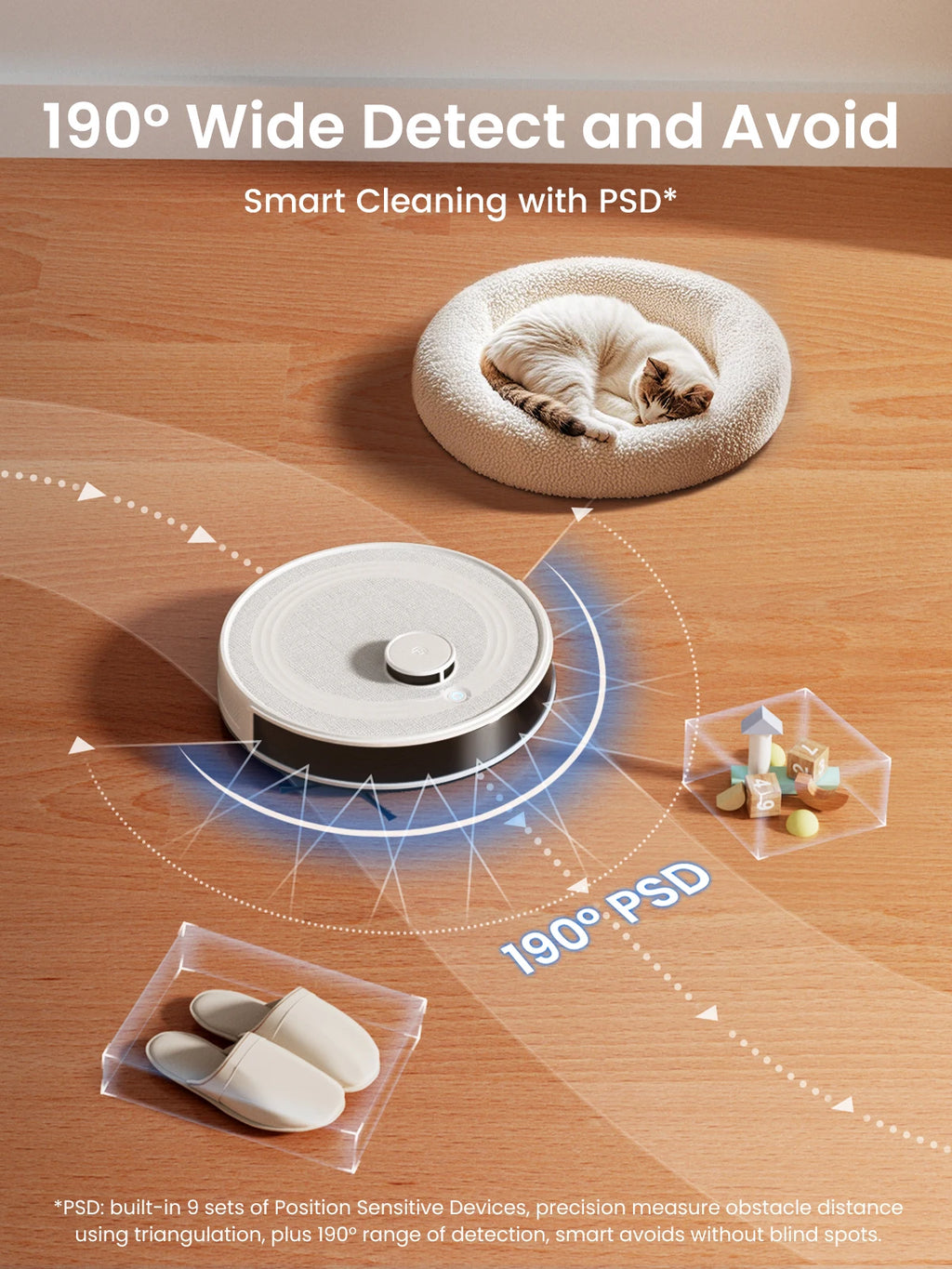 M2 Pro LDS Robot Vacuum And Mop Combo