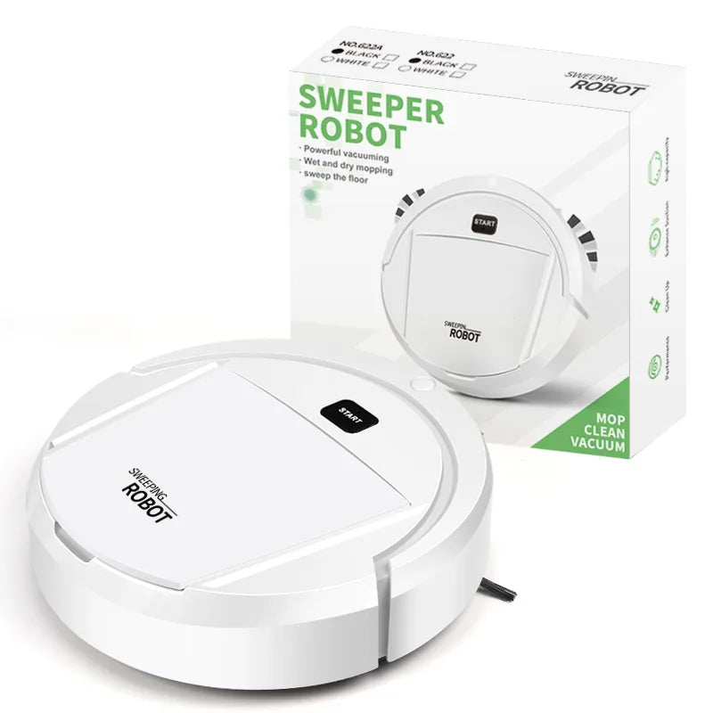Automatic Robot Vacuum Cleaner Smart Sweeping Dry Wet Cleaning Machine