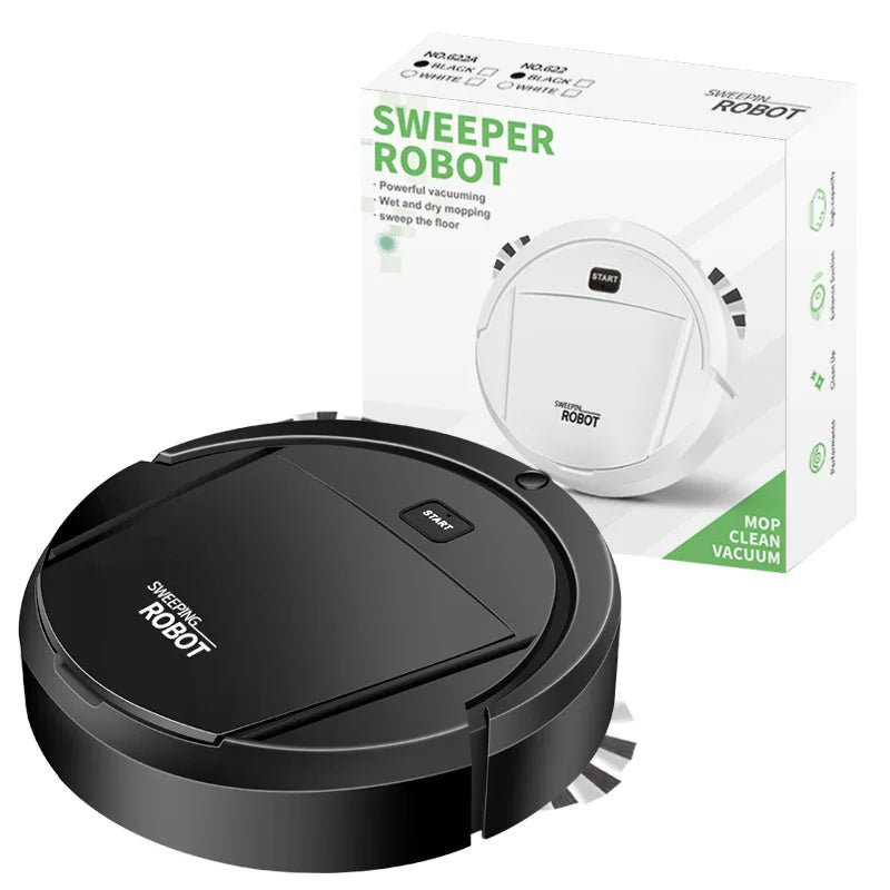 Automatic Robot Vacuum Cleaner Smart Sweeping Dry Wet Cleaning Machine