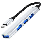 USB Type C HUB 3.0 3.1 4 Port Multi USB Splitter Adapter
